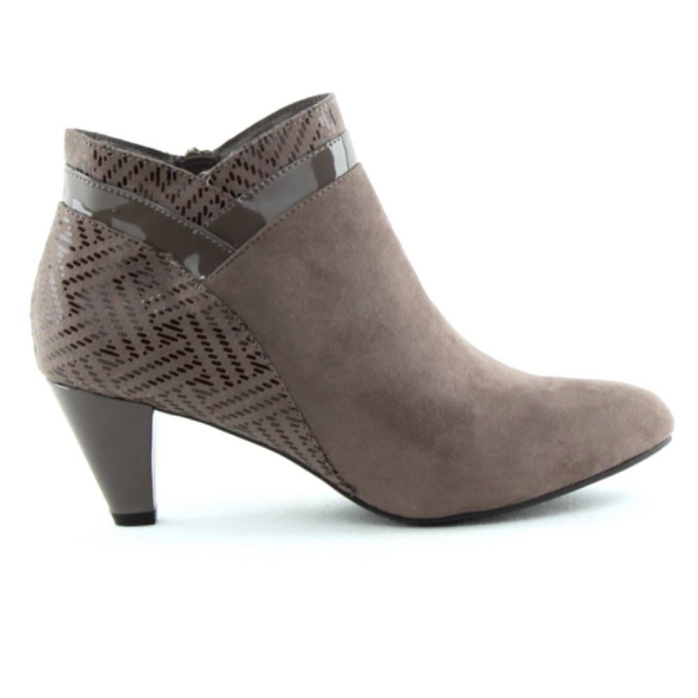 KAREN SCOTT Cahleb Fabric Dress Heel Boots Booties
